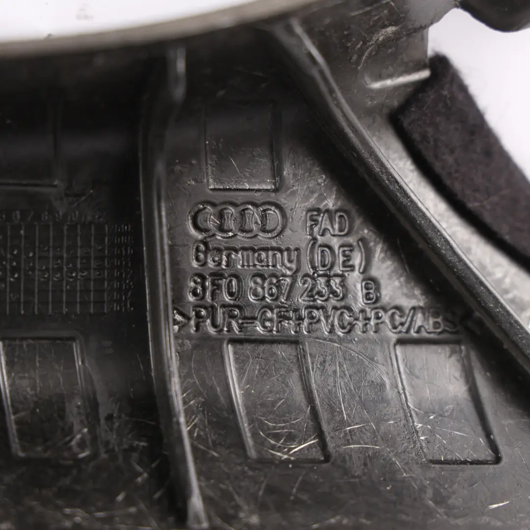 8F Convertible A-Pillar Trim Panel Cover Front Left N/S to Audi A5 S5 with Part number 8F0867233B Audi A5 S5 8F Convertible A-Pillar Trim Panel Cover Front Left N/S - SKU 8F0867233B - Part number 8F0867233B