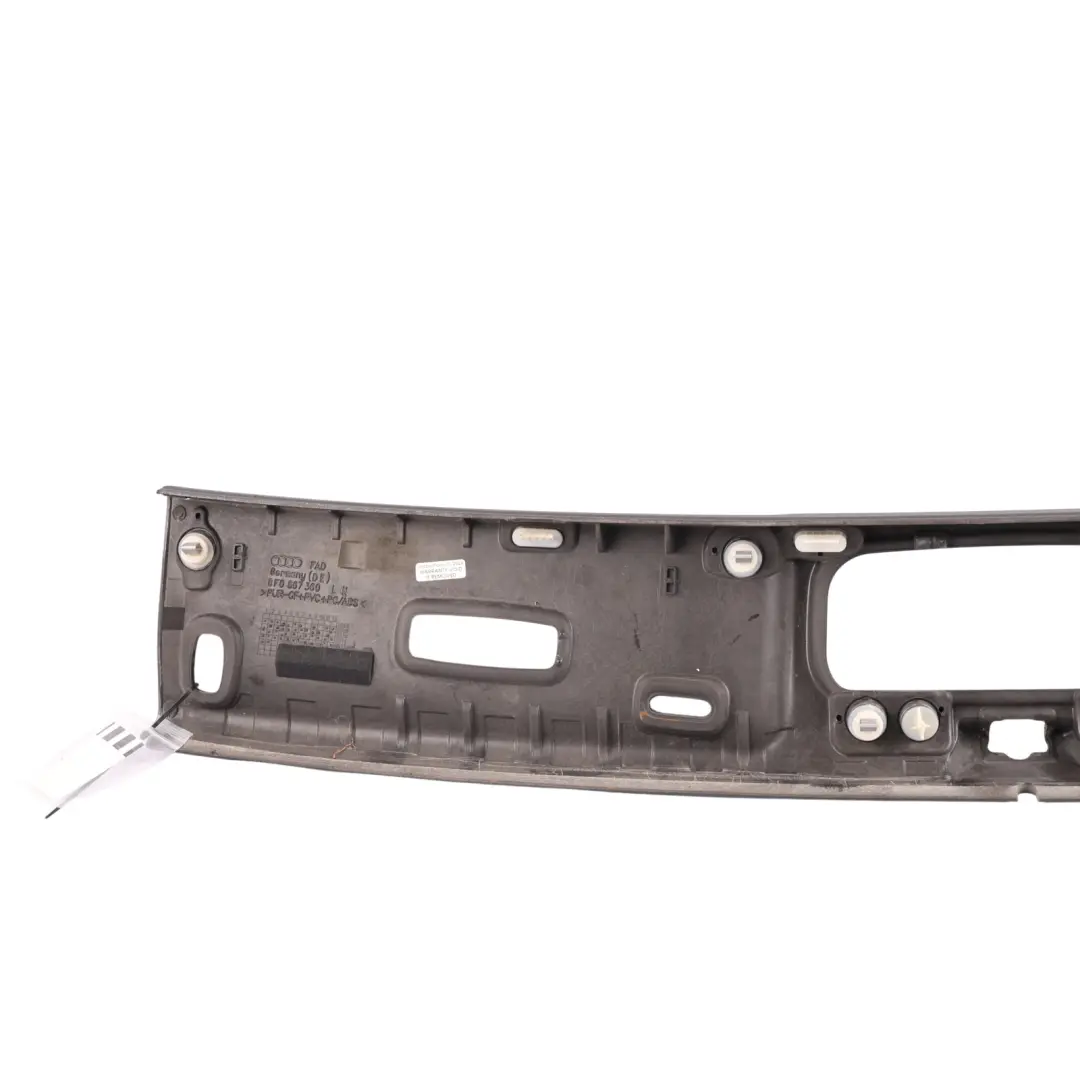 8F Cabriolet Convertible Windscreen Trim Panel Frame Black to Audi A5 with Part number 8F0867360L Audi A5 8F Cabriolet Convertible Windscreen Trim Panel Frame Black - SKU 8F0867360L - Part number 8F0867360L