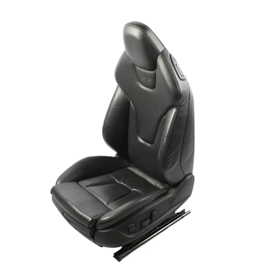 Audi S5 8T Cabrio Front Seat S-Line Heated Electric Leather Black Left N/S - SKU 8F0881805G-1 - Part number 8F0881805G
