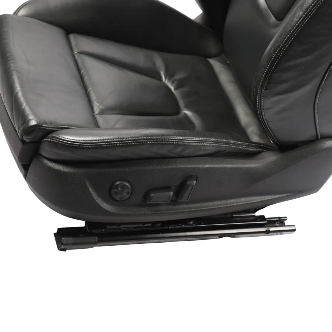 Audi S5 8T Cabrio Front Seat S-Line Heated Electric Leather Black Left N/S - SKU 8F0881805G-1 - Part number 8F0881805G