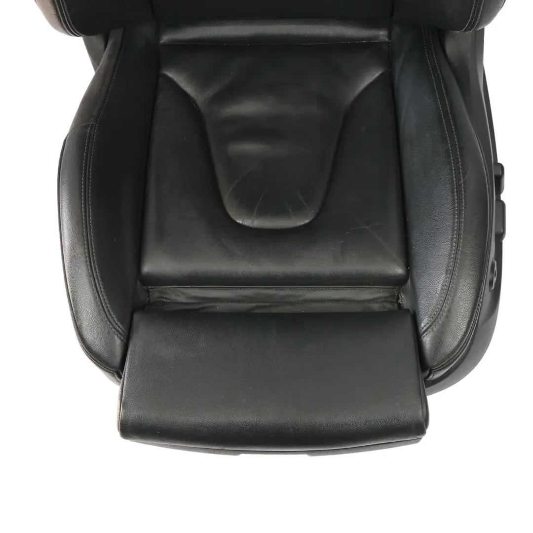 Audi A5 8F Cabrio Asiento Delantero Eléctrico Calefactado Cuero Negro Izquierdo - SKU 8F0881805Q-1 - Número de pieza 8F0881805Q