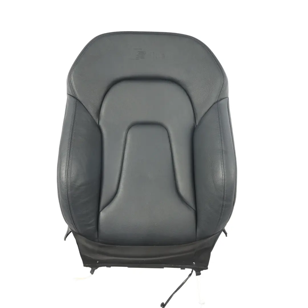 Audi A5 8F S-Line Front Seat Backrest Heated Milano Leather Black Left N/S - SKU 8F0881805Q - Part number 8F0881805Q
