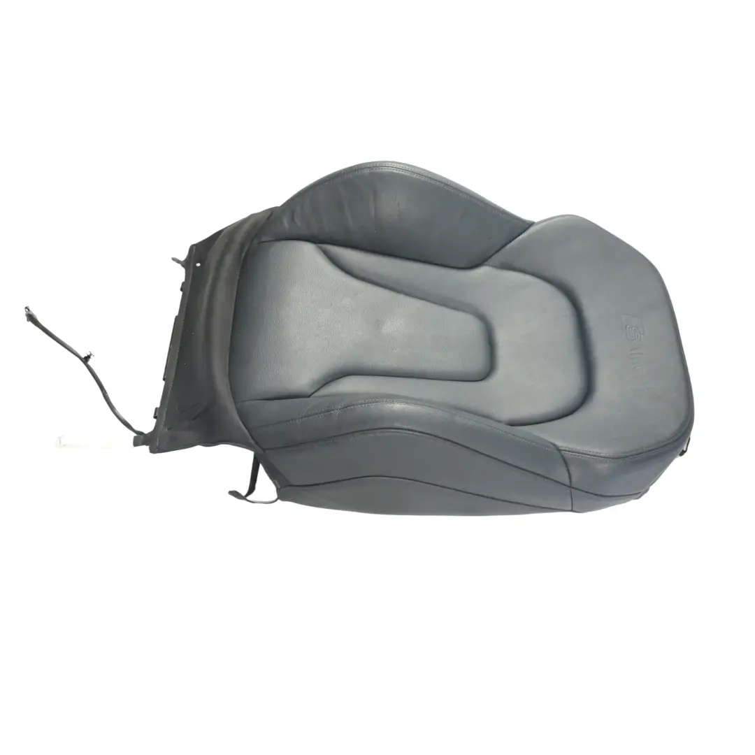 Audi A5 8F Rivestimento Sedile Pelle Milano Nero Anteriore Sinistro - SKU 8F0881805Q - Numero di parte 8F0881805Q