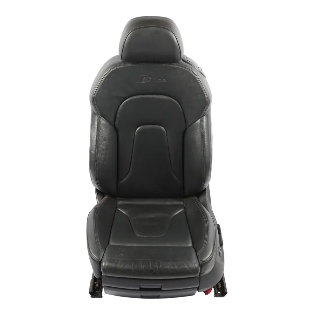 Audi A5 8F Cabrio Front Seat Electric Sport Heated Leather Black Left N/S - SKU 8F0881805Q-2 - Part number 8F0881805Q
