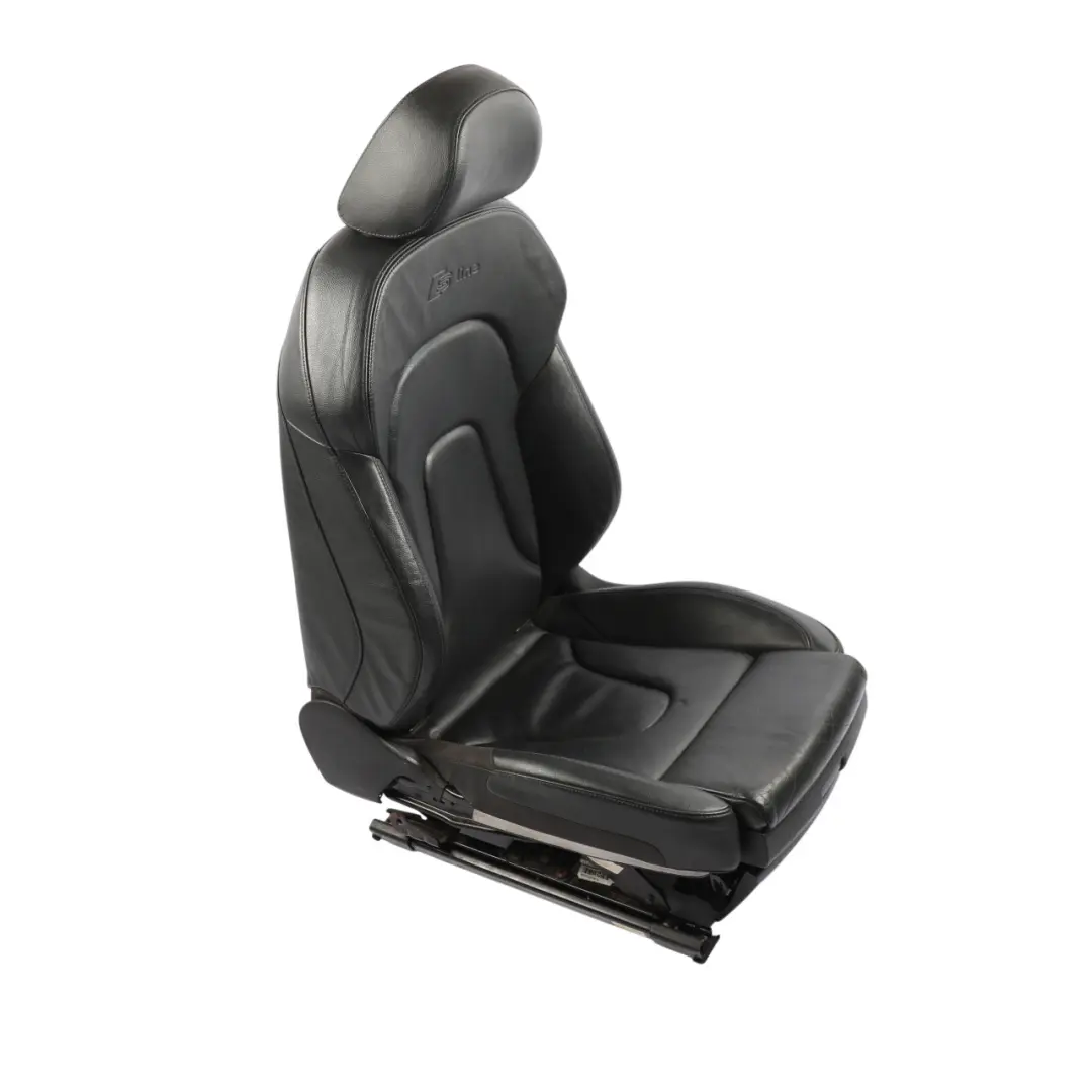 Audi A5 8F Cabrio Front Seat Electric Sport Heated Leather Black Left N/S - SKU 8F0881805Q-2 - Part number 8F0881805Q