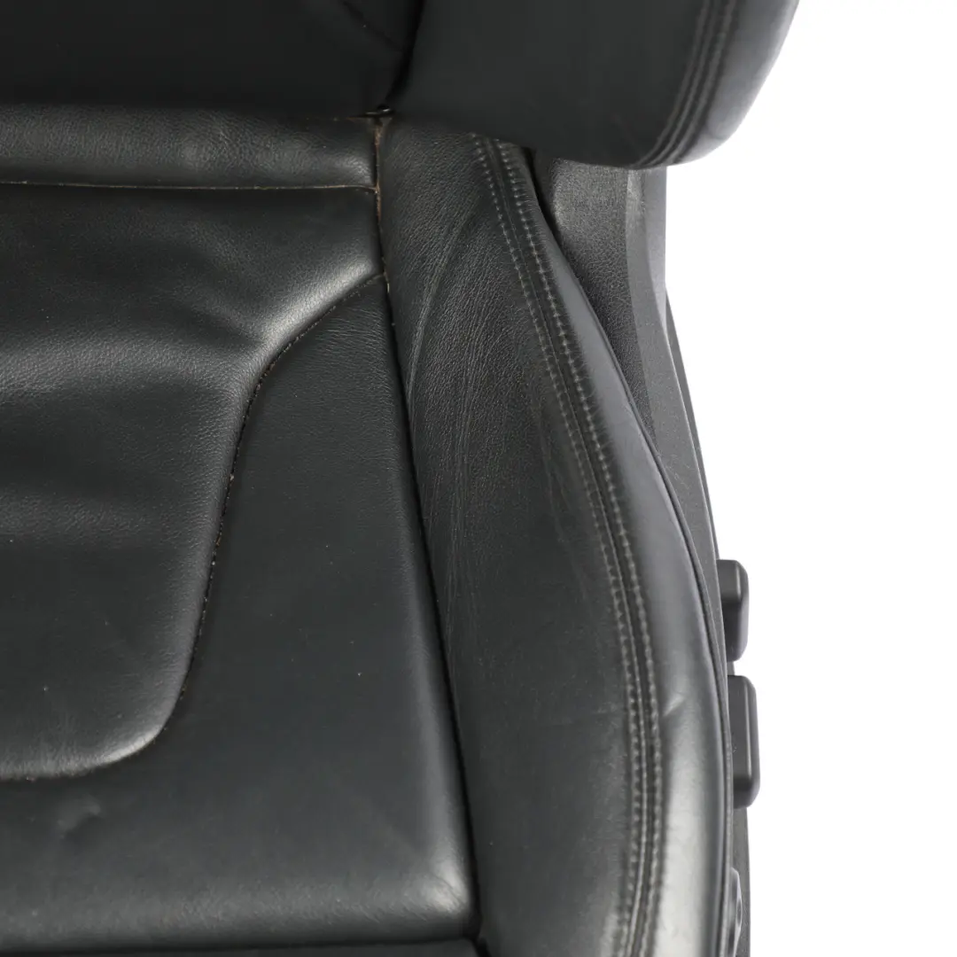 Audi A5 8F Cabrio Front Seat Electric Sport Heated Leather Black Left N/S - SKU 8F0881805Q-2 - Part number 8F0881805Q