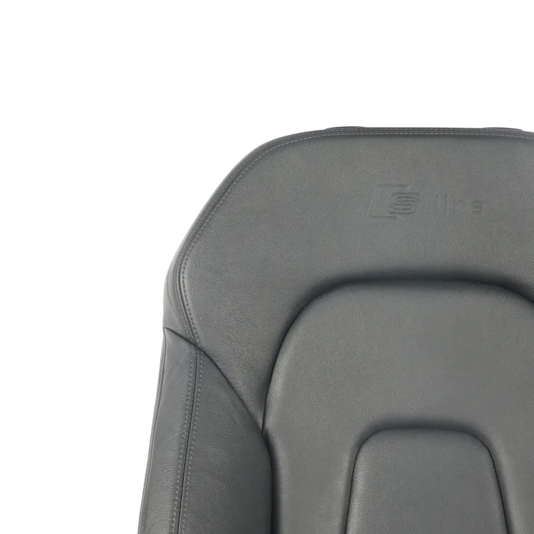 Audi A5 8F Funda Cojín Asiento Cuero Milano Negro Delantero Izquierdo - SKU 8F0881805Q - Número de pieza 8F0881805Q