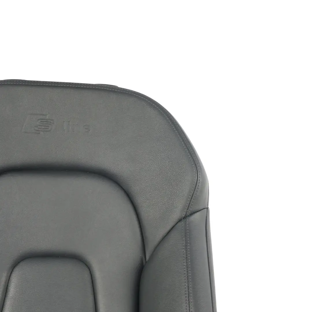 8F Housse Coussin Siège Cuir Milano Noir Avant Gauche pour Audi A5 à propos du numéro de pièce 8F0881805Q Audi A5 8F Housse Coussin Siège Cuir Milano Noir Avant Gauche - SKU 8F0881805Q - Numéro de pièce 8F0881805Q