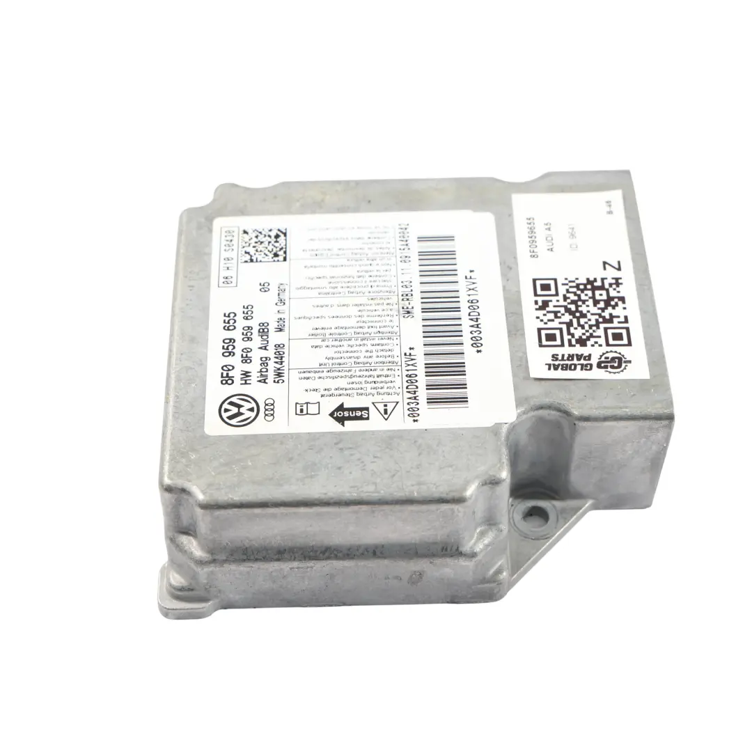 Audi A5 S5 8F Module Air Unité Contrôle ECU Crash Data - SKU 8F0959655 - Numéro de pièce 8F0959655