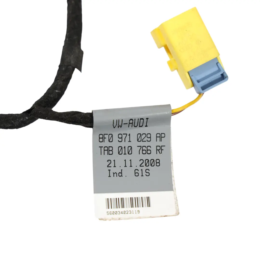 8F Kabelbaum Tür Vorne Fahrerseite für Audi A5 mit Teilenummer 8F0971029AP Audi A5 8F Kabelbaum Tür Vorne Fahrerseite - SKU 8F0971029AP - Teilenummer 8F0971029AP