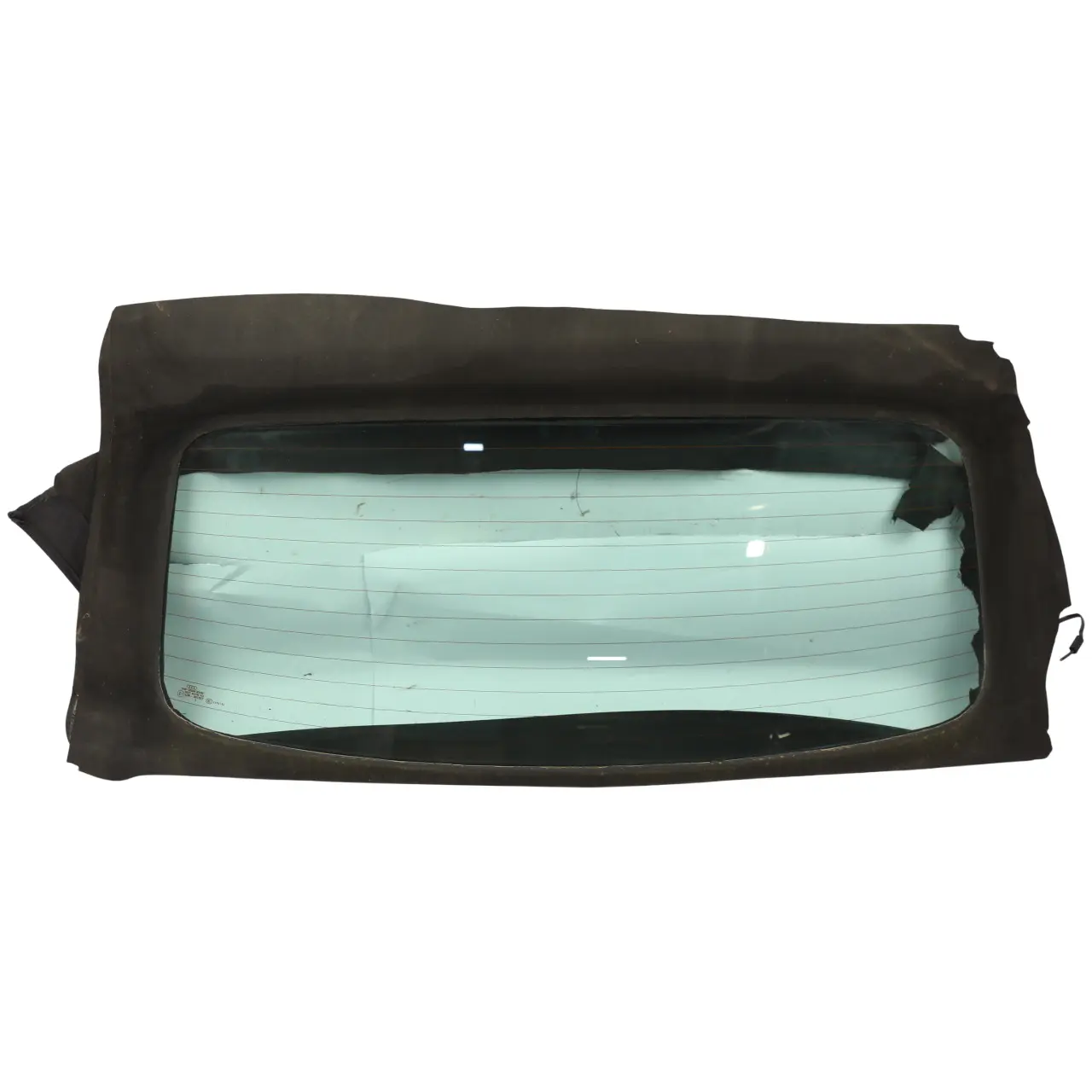 Audi A4 B7 Cabrio Soft Top Folding Roof Cover Rear Window Glass 8H0871035E