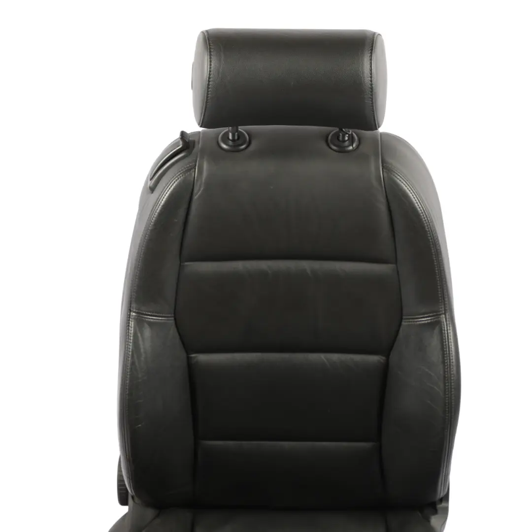 Asiento Deportivo Delantero Derecho Cuero Negro 8H0881806AB para Audi A4 B7 Cabrio con número de pieza 8H0881805N Audi A4 B7 Cabrio Asiento Deportivo Delantero Derecho Cuero Negro 8H0881806AB - SKU 8H0881806AB-1 - Número de pieza 8H0881805N