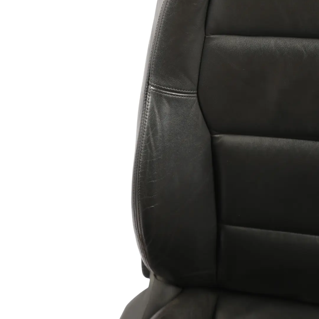 Audi A4 B7 Cabrio Asiento Deportivo Delantero Derecho Cuero Negro 8H0881806AB - SKU 8H0881806AB-1 - Número de pieza 8H0881805N