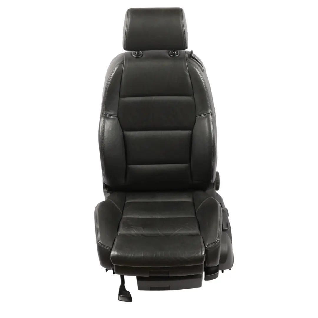 Audi A4 B7 Convertible Sport Seat Front Left N/S Soul Black Leather 8H0881805N - SKU 8H0881805N-2 - Part number 8H0881806AB