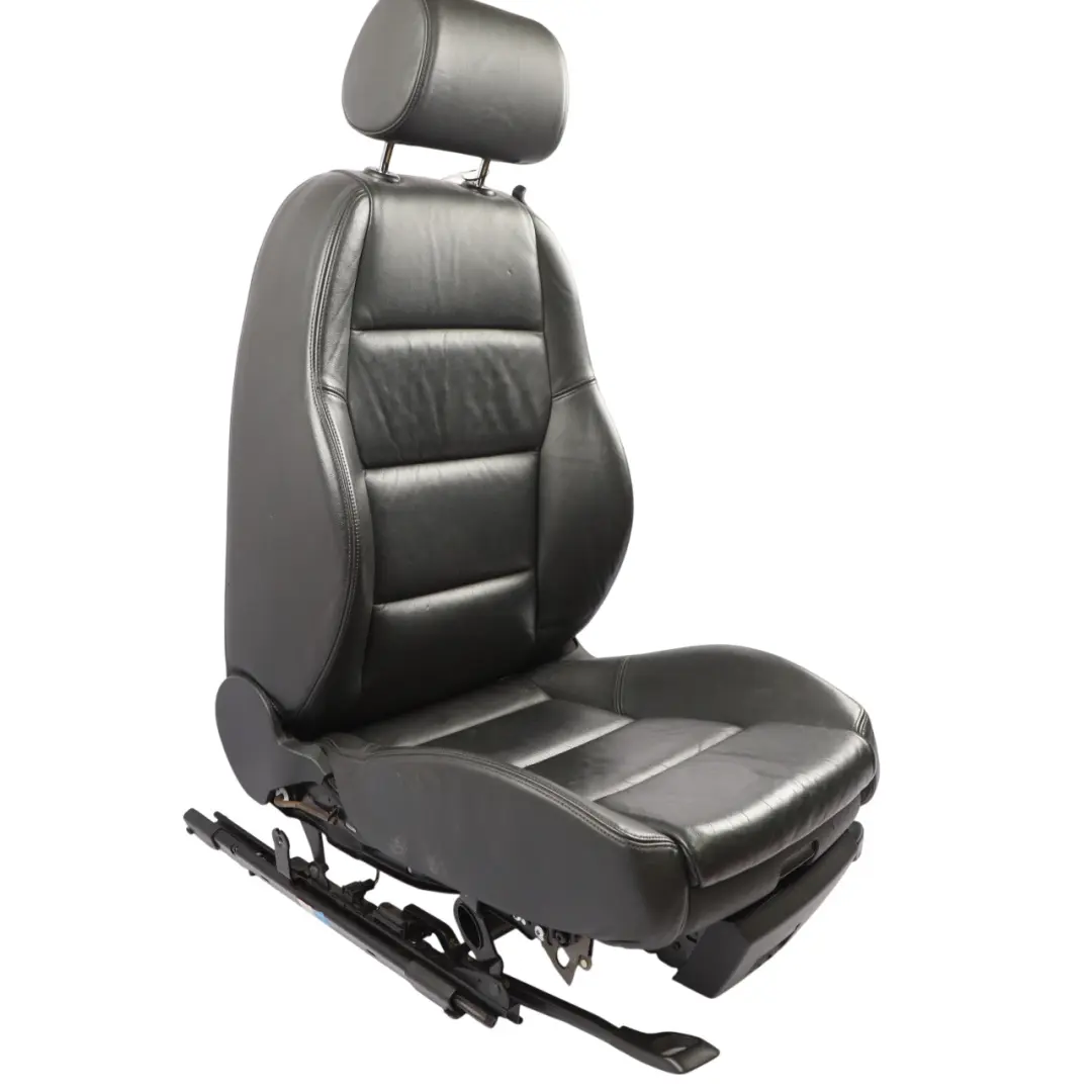Front Left N/S Soul Black Leather 8H0881805N to Audi A4 B7 Convertible Sport Seat with Part number 8H0881806AB Audi A4 B7 Convertible Sport Seat Front Left N/S Soul Black Leather 8H0881805N - SKU 8H0881805N-2 - Part number 8H0881806AB