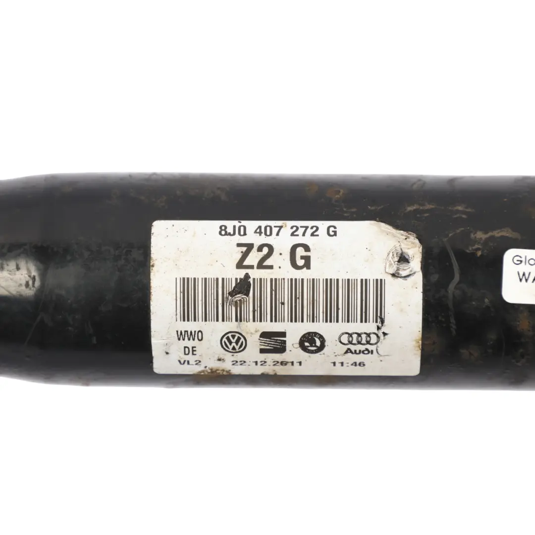 Audi TT 8J Front Axle Driveshaft Right O/S 1.8 TFSI Petrol Manual - SKU 8J0407272G - Part number 8J0407272G
