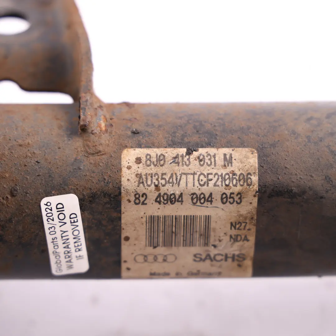 Audi TT 8J Front Suspension Leg Hub Shock Spring Left N/S - SKU 8J0413031M - Part number 8J0413031M