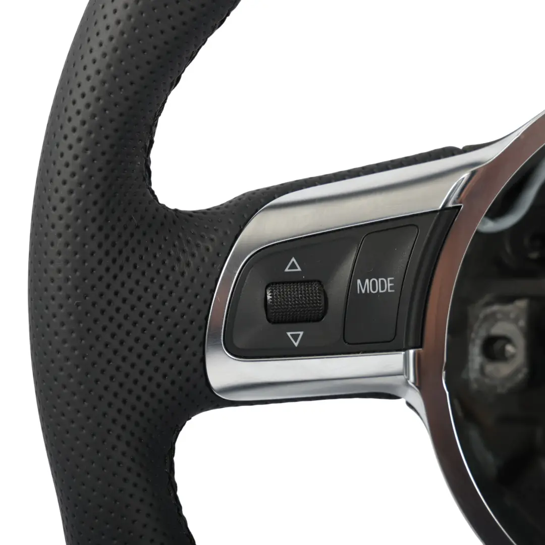 NUOVO In Pelle Nera Fondo Piatto per Audi TT 8J Volante con numero di parte 8J0419091B Audi TT 8J Volante NUOVO In Pelle Nera Fondo Piatto - SKU 8J0419091B-2 - Numero di parte 8J0419091B