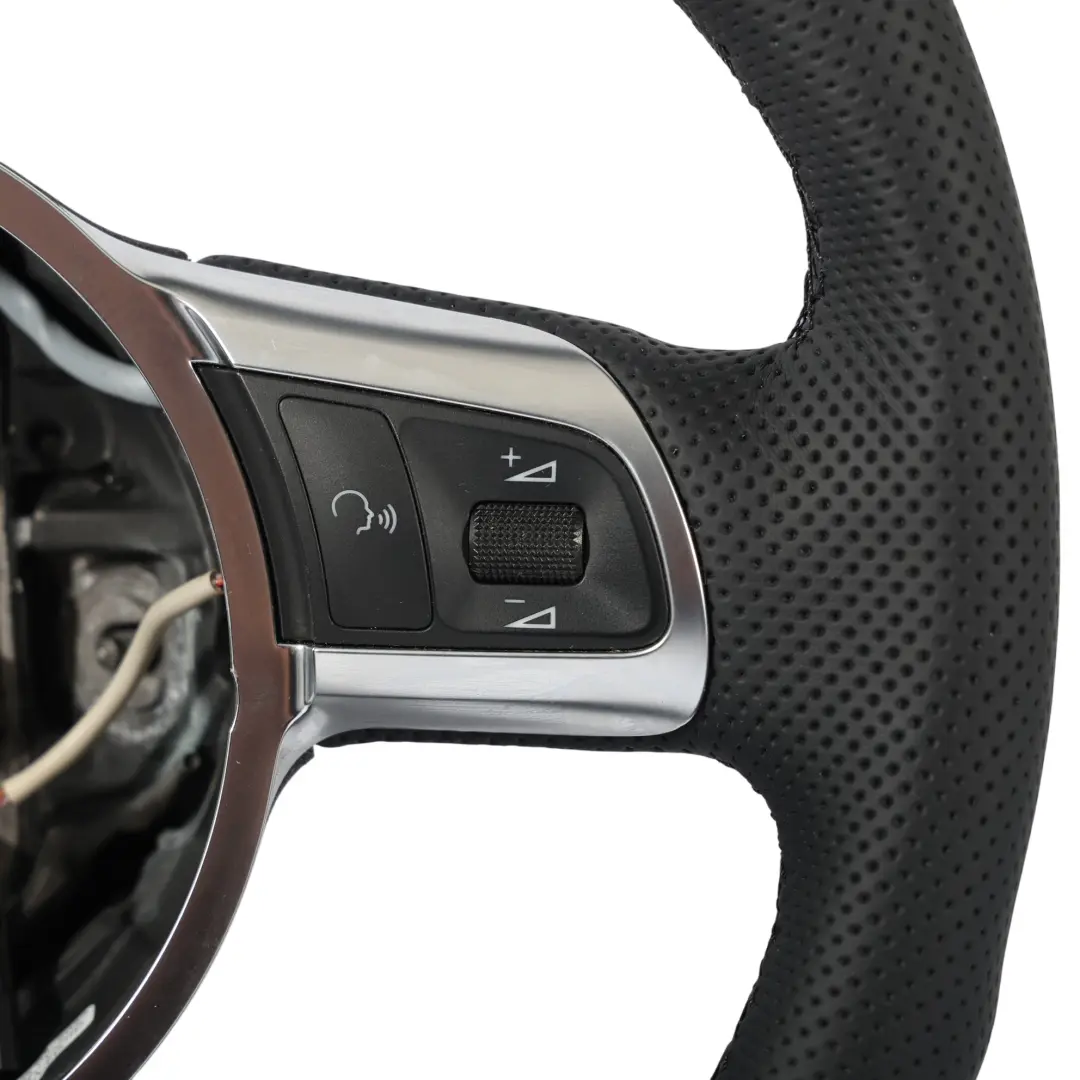 Audi TT 8J Volante NUEVO Cuero Negro Fondo Plano - SKU 8J0419091B-2 - Número de pieza 8J0419091B