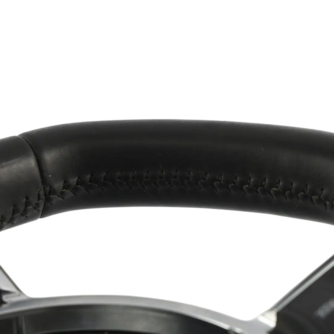 Audi TT 8J Lenkrad Schwarzes Leder Flache Unterseite - SKU 8J0419091B - Teilenummer 8J0419091B