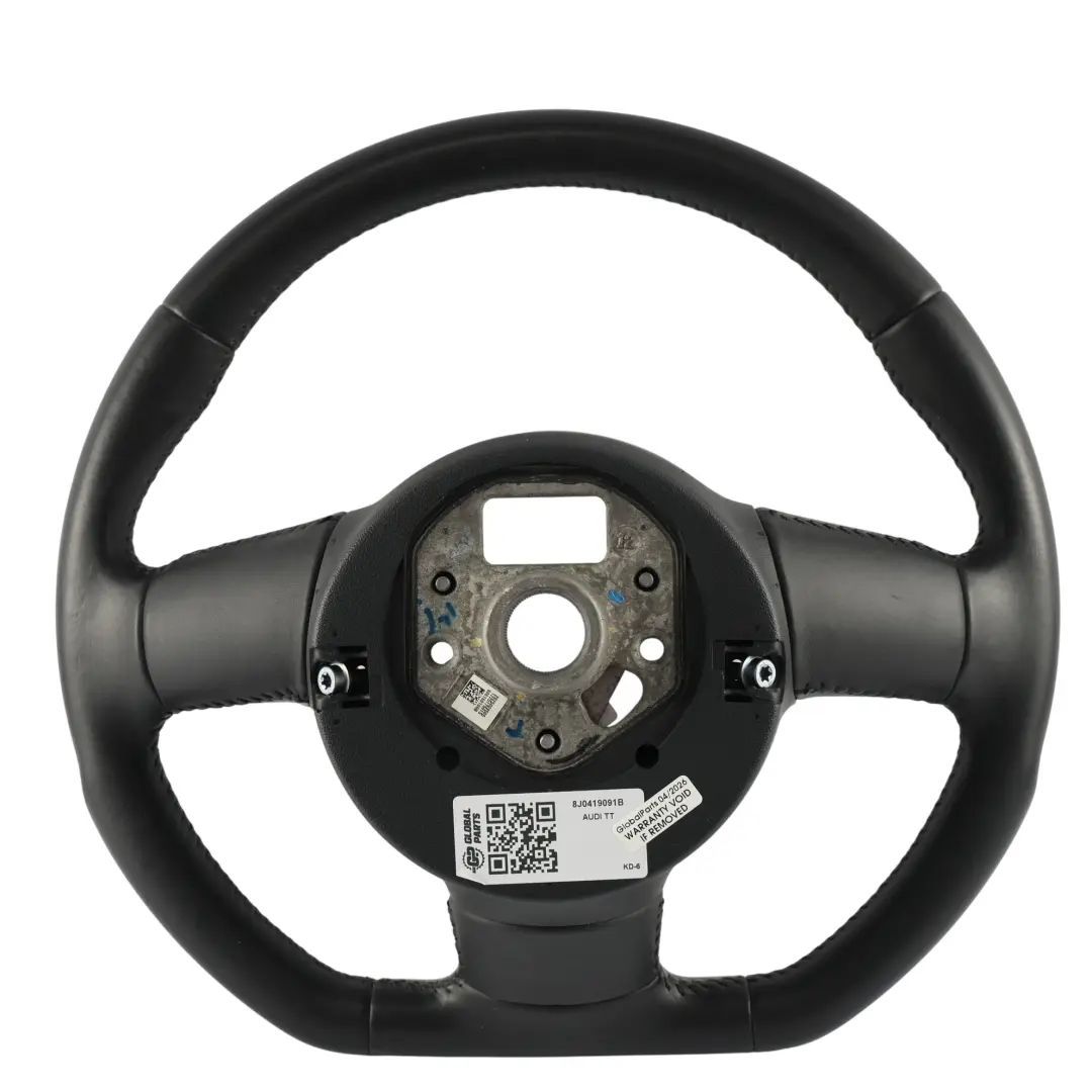 Audi TT 8J Kierownica Czarna Skóra Ścięta - SKU 8J0419091B - Numer Części 8J0419091B