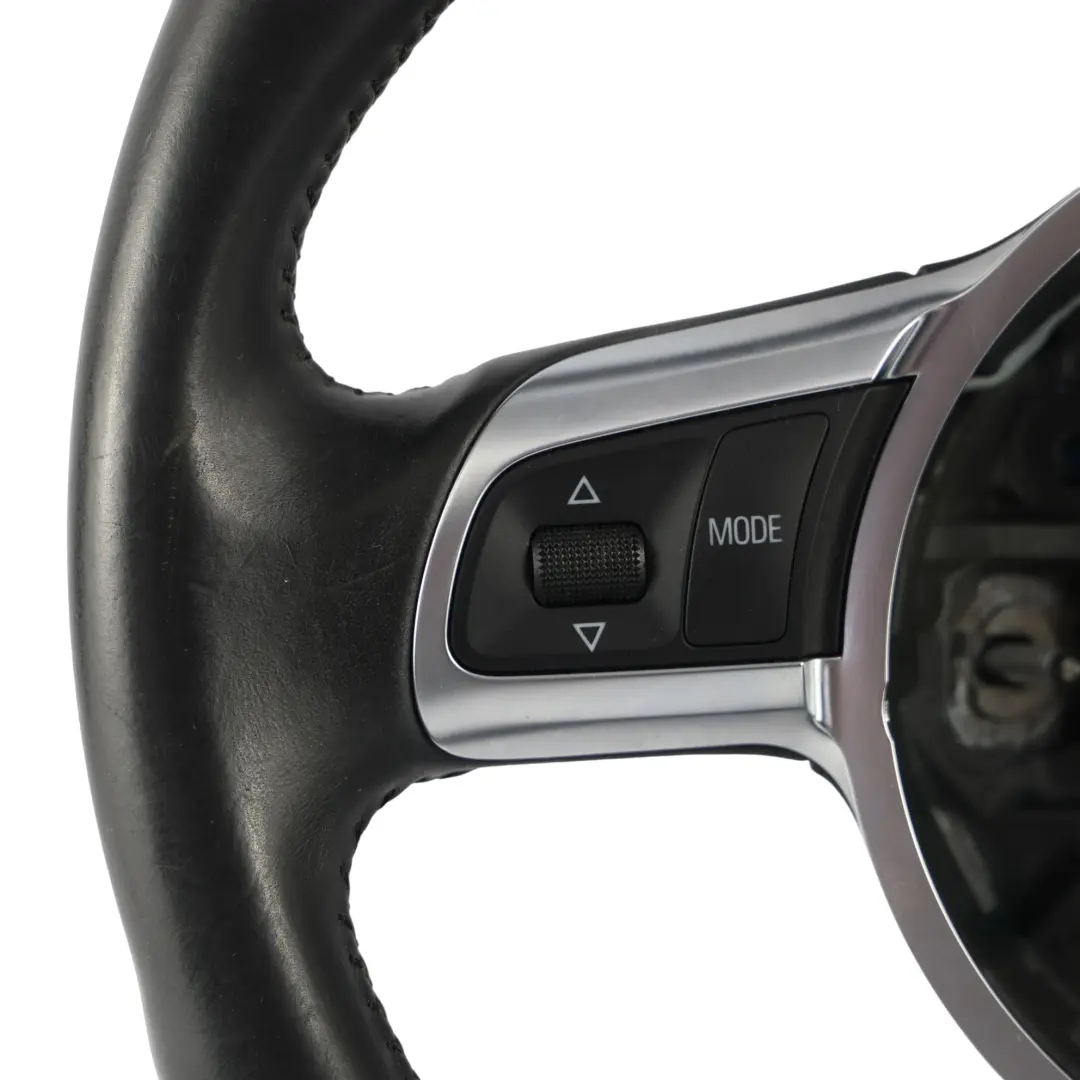 Audi TT 8J Volante In Pelle Nera Fondo Piatto - SKU 8J0419091B - Numero di parte 8J0419091B