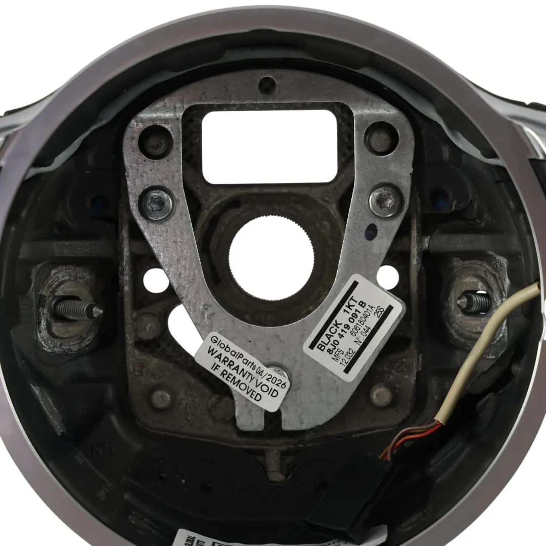 Audi TT 8J Kierownica Czarna Skóra Ścięta - SKU 8J0419091B - Numer Części 8J0419091B