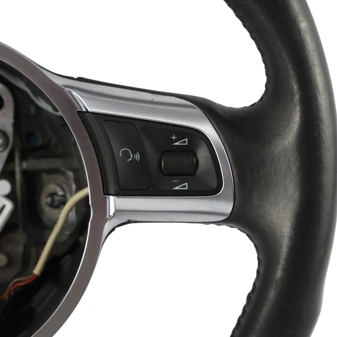Audi TT 8J Volante In Pelle Nera Fondo Piatto - SKU 8J0419091B - Numero di parte 8J0419091B