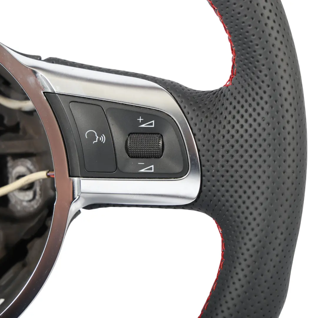 Volant NEUF Cuir Noir Filets Rouges pour Audi TT TTS 8J à propos du numéro de pièce 8J0419091K Audi TT TTS 8J Volant NEUF Cuir Noir Filets Rouges - SKU 8J0419091K-1 - Numéro de pièce 8J0419091K