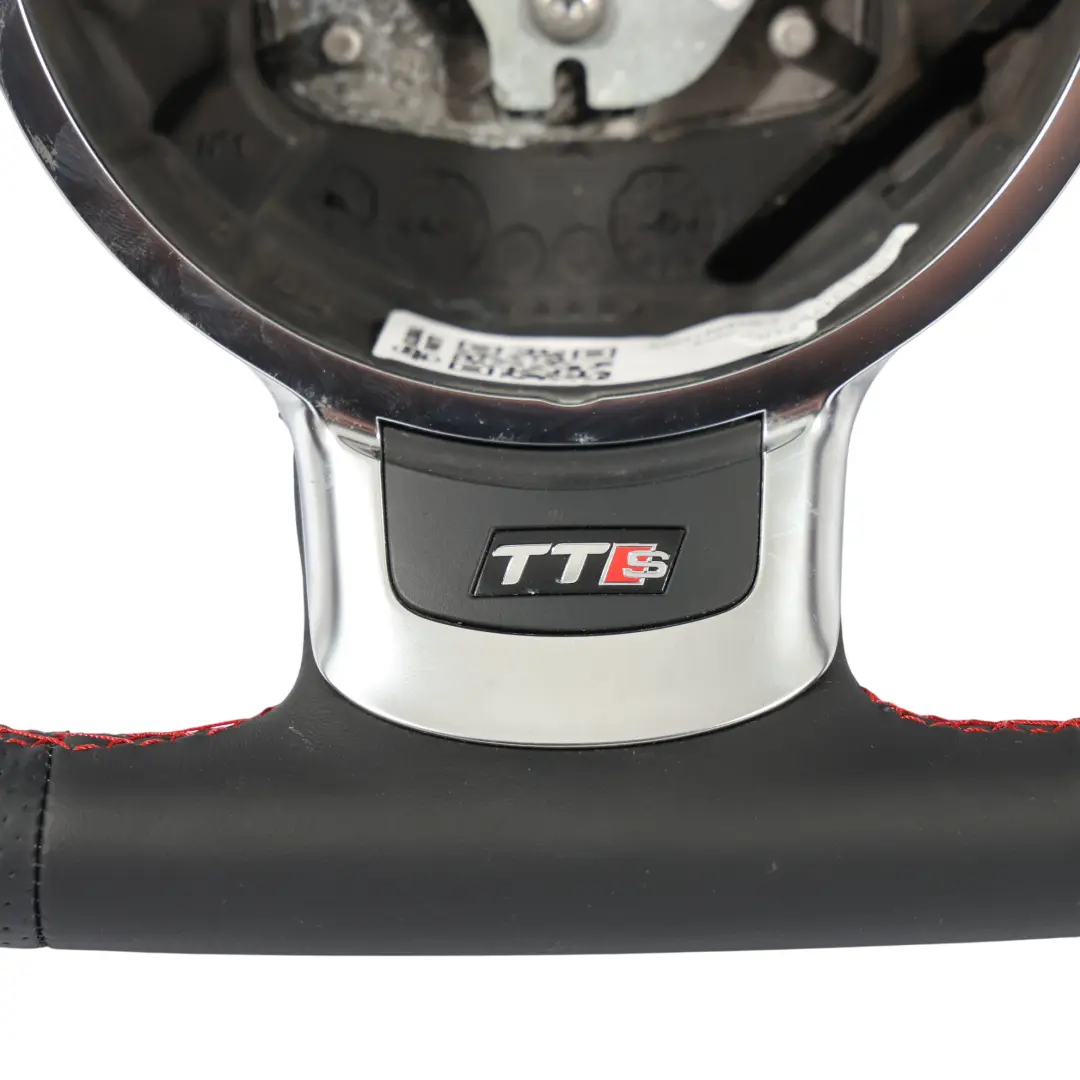 Volant NEUF Cuir Noir Filets Rouges pour Audi TT TTS 8J à propos du numéro de pièce 8J0419091K Audi TT TTS 8J Volant NEUF Cuir Noir Filets Rouges - SKU 8J0419091K-1 - Numéro de pièce 8J0419091K