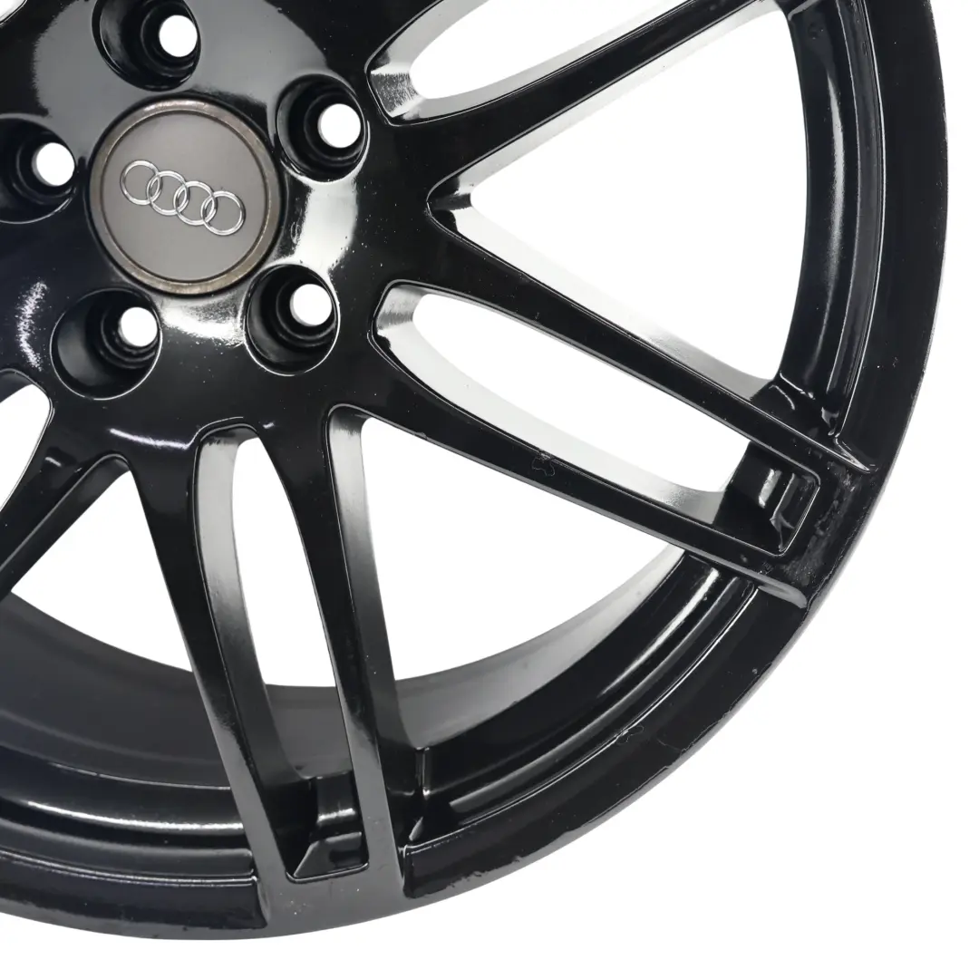 TTRS 8J Schwarz Felge Alu 19" 9J ET:52 7 Doppel Speiche für Audi TT mit Teilenummer 8J0601025AG Audi TT TTRS 8J Schwarz Felge Alu 19" 9J ET:52 7 Doppel Speiche - SKU 8J0601025AG-5 - Teilenummer 8J0601025AG