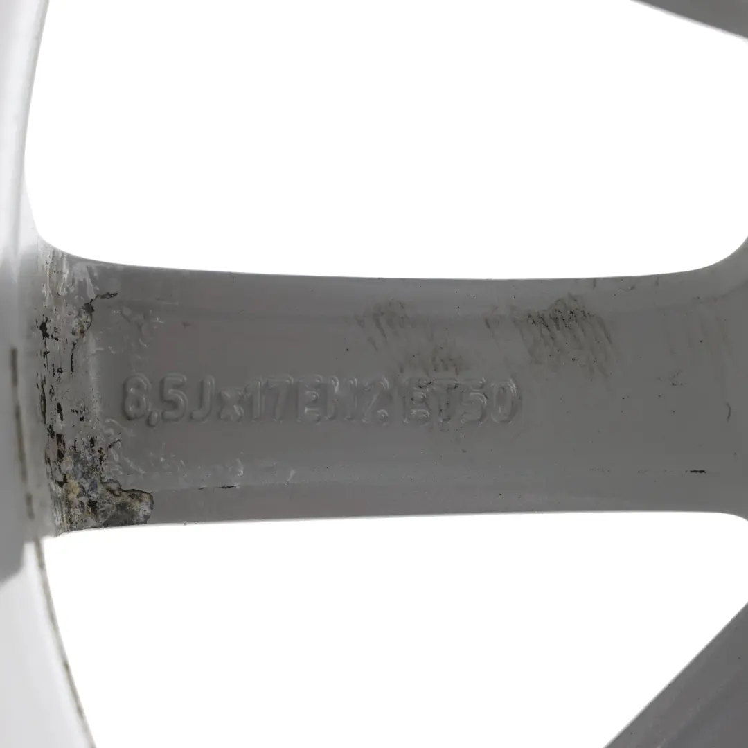 Audi Mk2 TT Cerchio in lega argento 17" ET:50 8,5J 8J0601025A - SKU 8J0601025BE-1 - Numero di parte 8J0601025BE