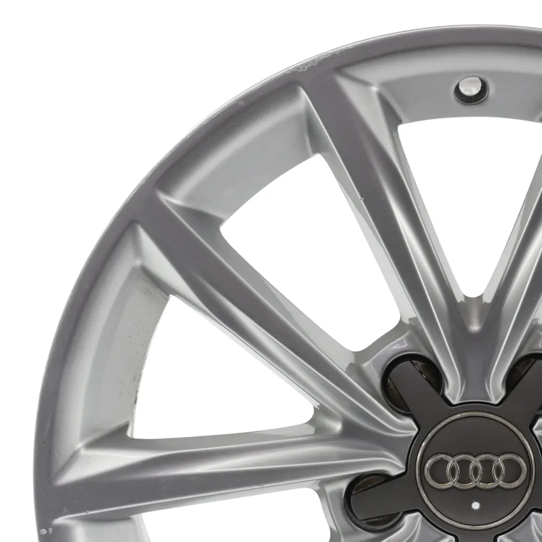  Llanta de aleación plateada Audi Mk2 TT 17" ET:50 8,5J 8J0601025A - SKU 8J0601025BE-1 - Número de pieza 8J0601025BE