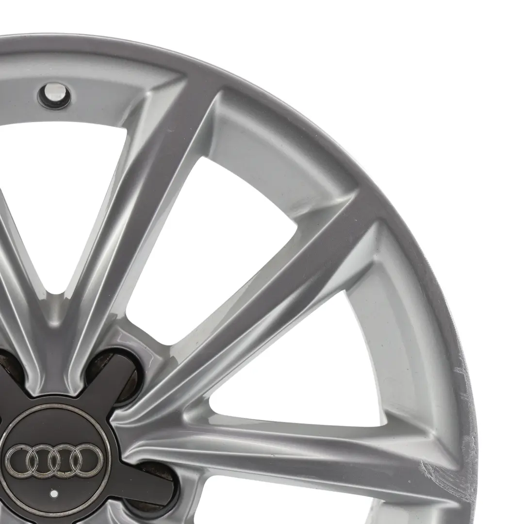 Mk2 TT Silver Alloy Wheel Rim 17" ET:50 8,5J 8J0601025A to Audi with Part number 8J0601025BE Audi Mk2 TT Silver Alloy Wheel Rim 17" ET:50 8,5J 8J0601025A - SKU 8J0601025BE-1 - Part number 8J0601025BE