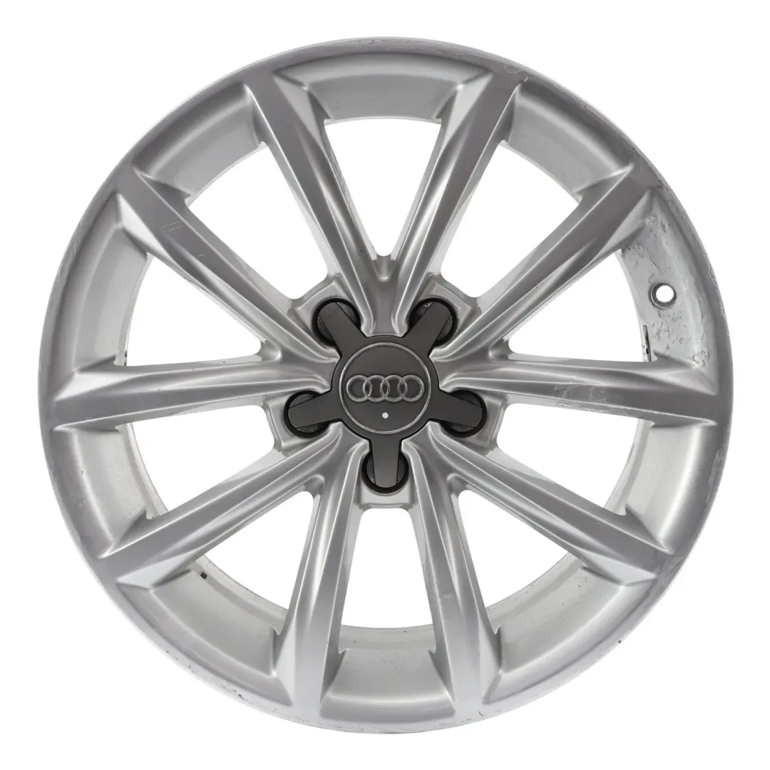 Felga Aluminiowa Srebrna 17" ET50 8,5J do Audi TT 8J o numerze 8J0601025BE Audi TT 8J Felga Aluminiowa Srebrna 17" ET50 8,5J - SKU 8J0601025BE-3 - Numer Części 8J0601025BE