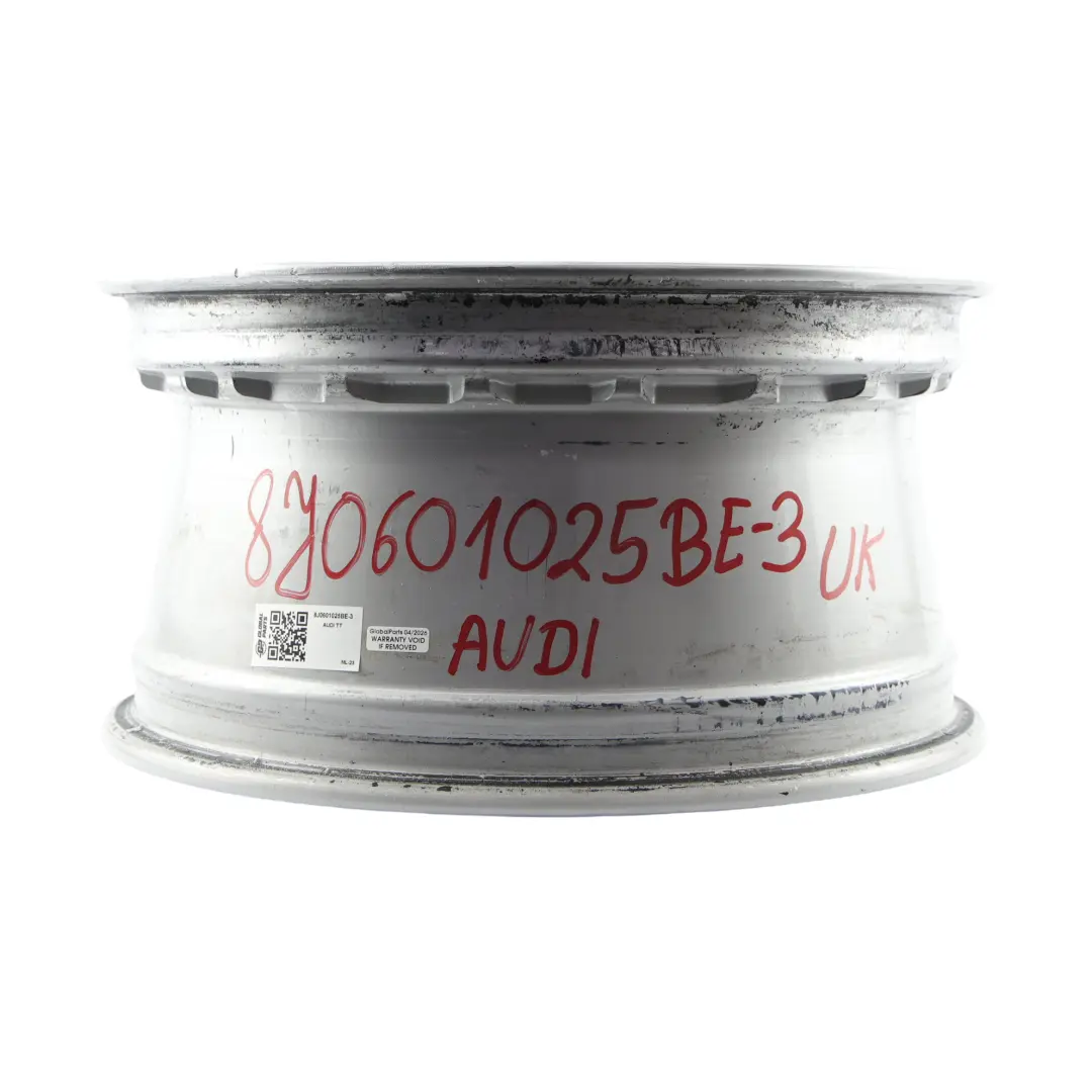 Alloy Wheel Rim 17" ET:50 8,5J to Audi TT 8J Silver with Part number 8J0601025BE Audi TT 8J Silver Alloy Wheel Rim 17" ET:50 8,5J - SKU 8J0601025BE-3 - Part number 8J0601025BE