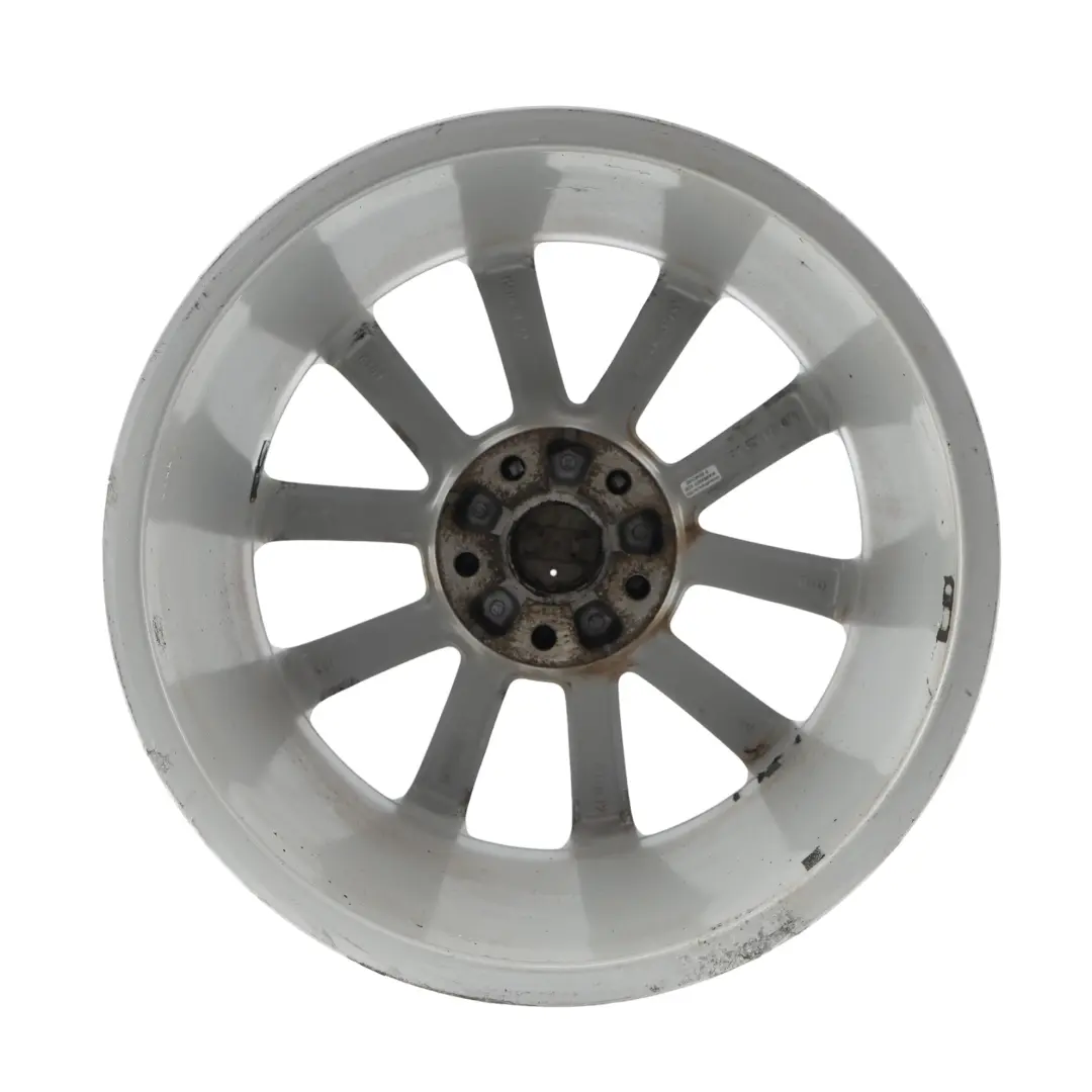 Audi TT 8J Silber Alu Felge 17" ET:50 8,5J - SKU 8J0601025BE-3 - Teilenummer 8J0601025BE