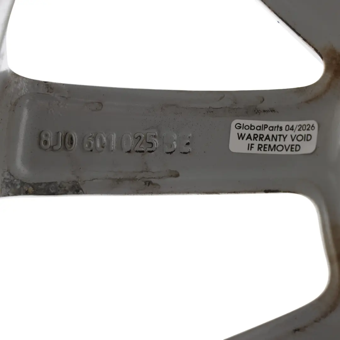 Audi TT 8J Felga Aluminiowa Srebrna 17" ET50 8,5J - SKU 8J0601025BE-3 - Numer Części 8J0601025BE