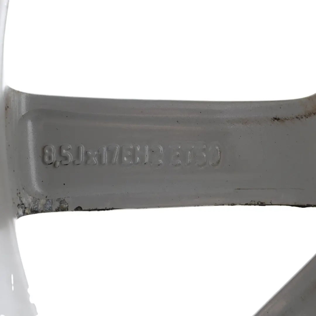 Audi TT 8J Silber Alu Felge 17" ET:50 8,5J - SKU 8J0601025BE-3 - Teilenummer 8J0601025BE