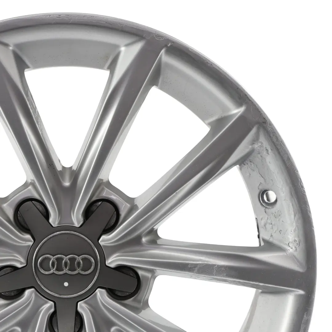 Alloy Wheel Rim 17" ET:50 8,5J to Audi TT 8J Silver with Part number 8J0601025BE Audi TT 8J Silver Alloy Wheel Rim 17" ET:50 8,5J - SKU 8J0601025BE-3 - Part number 8J0601025BE