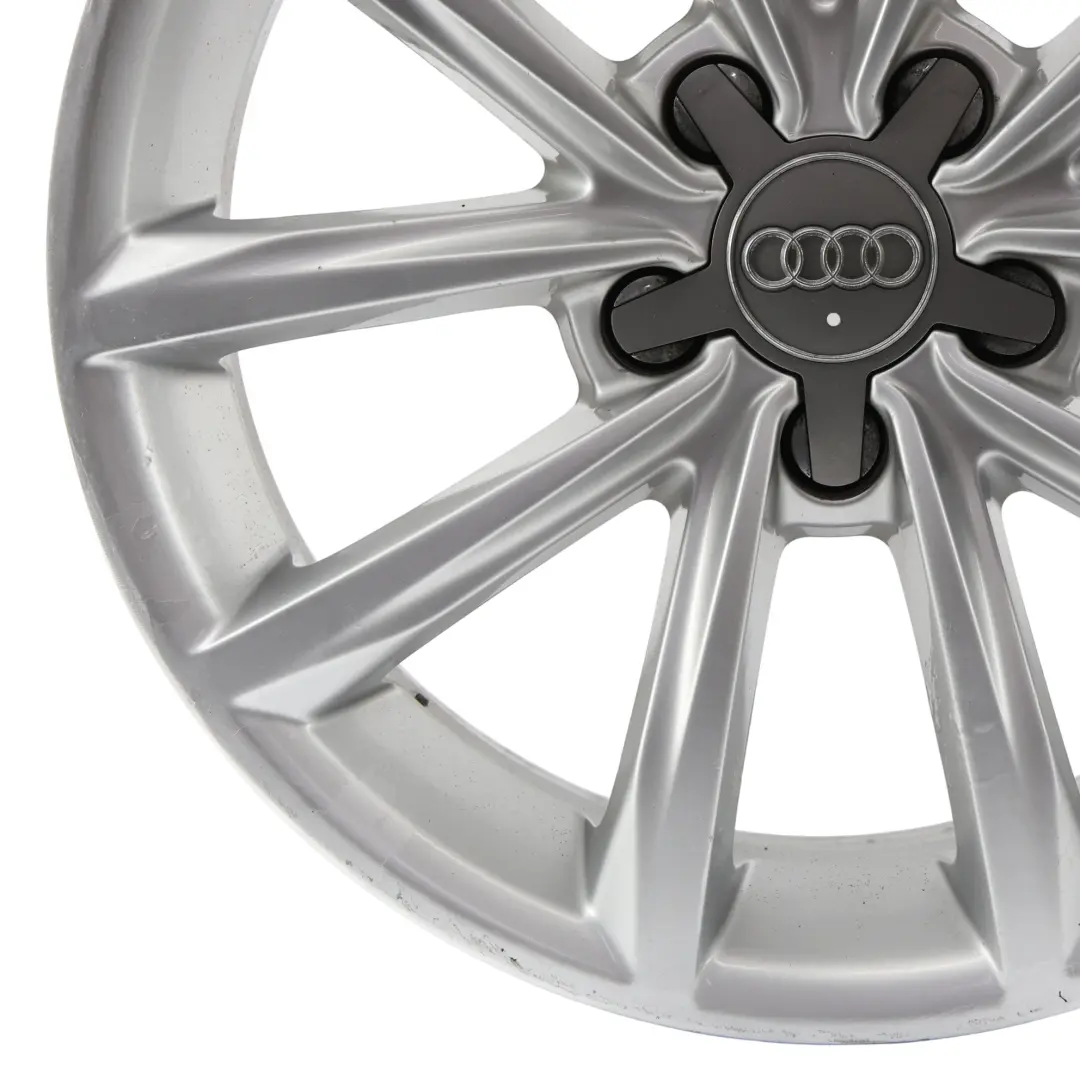 Audi TT 8J Felga Aluminiowa Srebrna 17" ET50 8,5J - SKU 8J0601025BE-3 - Numer Części 8J0601025BE