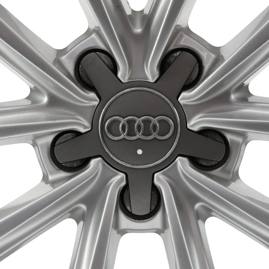 Audi TT 8J Silber Alu Felge 17" ET:50 8,5J - SKU 8J0601025BE-3 - Teilenummer 8J0601025BE