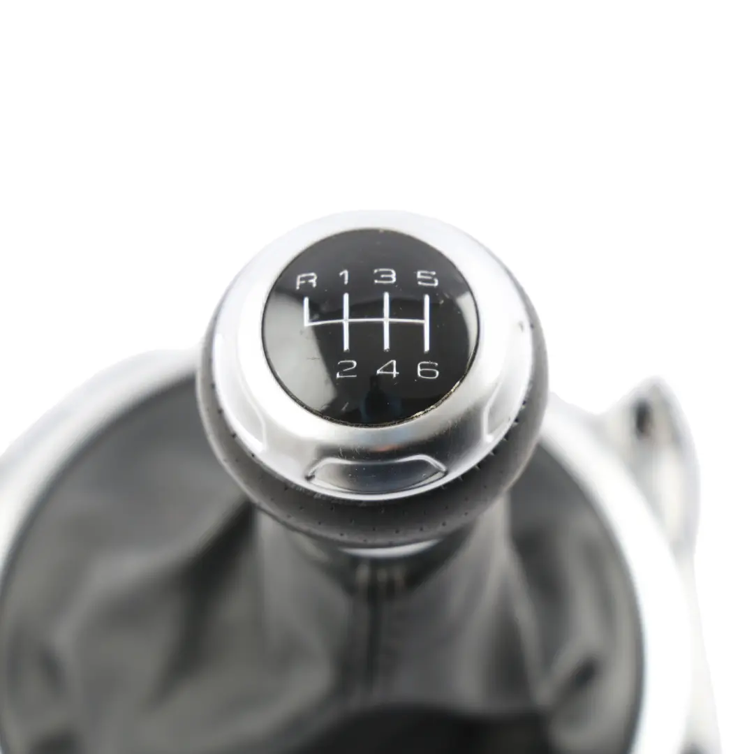 Lever Manual Shift Selector Knob Cover 6 Speed to Audi TT 8J Gear with Part number 8J0711113E Audi TT 8J Gear Lever Manual Shift Selector Knob Cover 6 Speed - SKU 8J0711113E-1 - Part number 8J0711113E