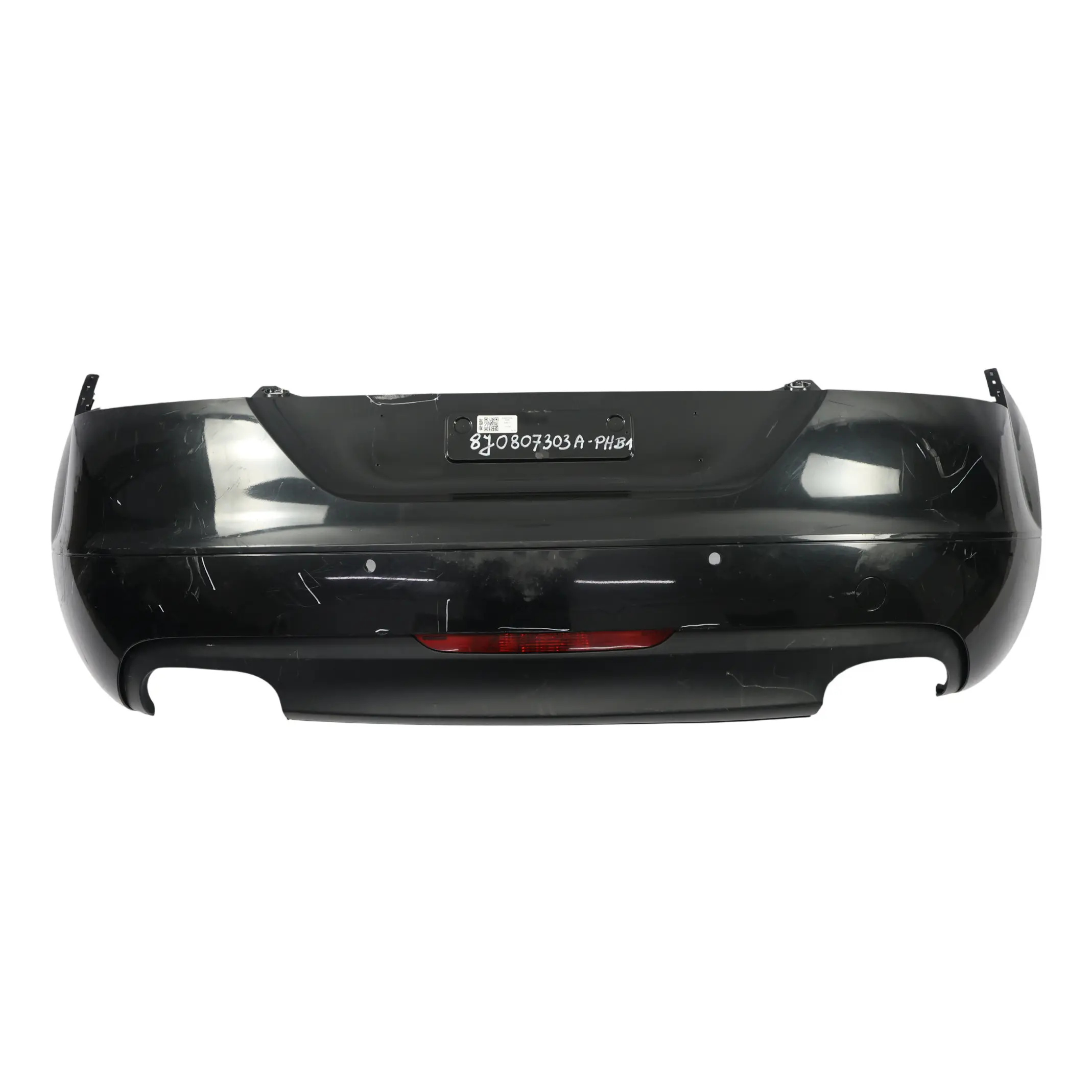 Audi TT 8J Rear Bumper Trim Panel Covering Phantom Black Z9Y 8J0807303A