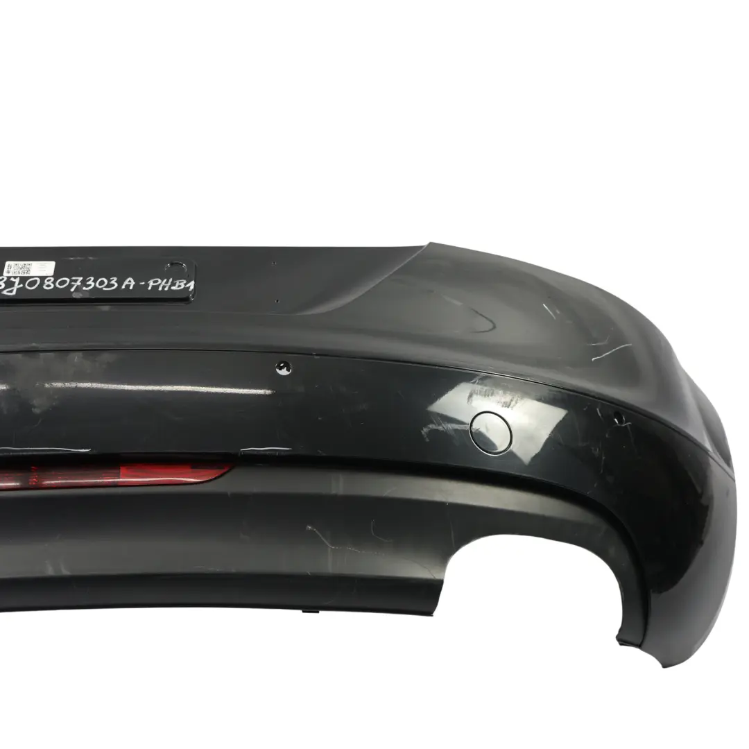Audi TT 8J Rear Bumper Trim Panel Covering Phantom Black Z9Y - SKU 8J0807303A-PHB1 - Part number 8J0807303A
