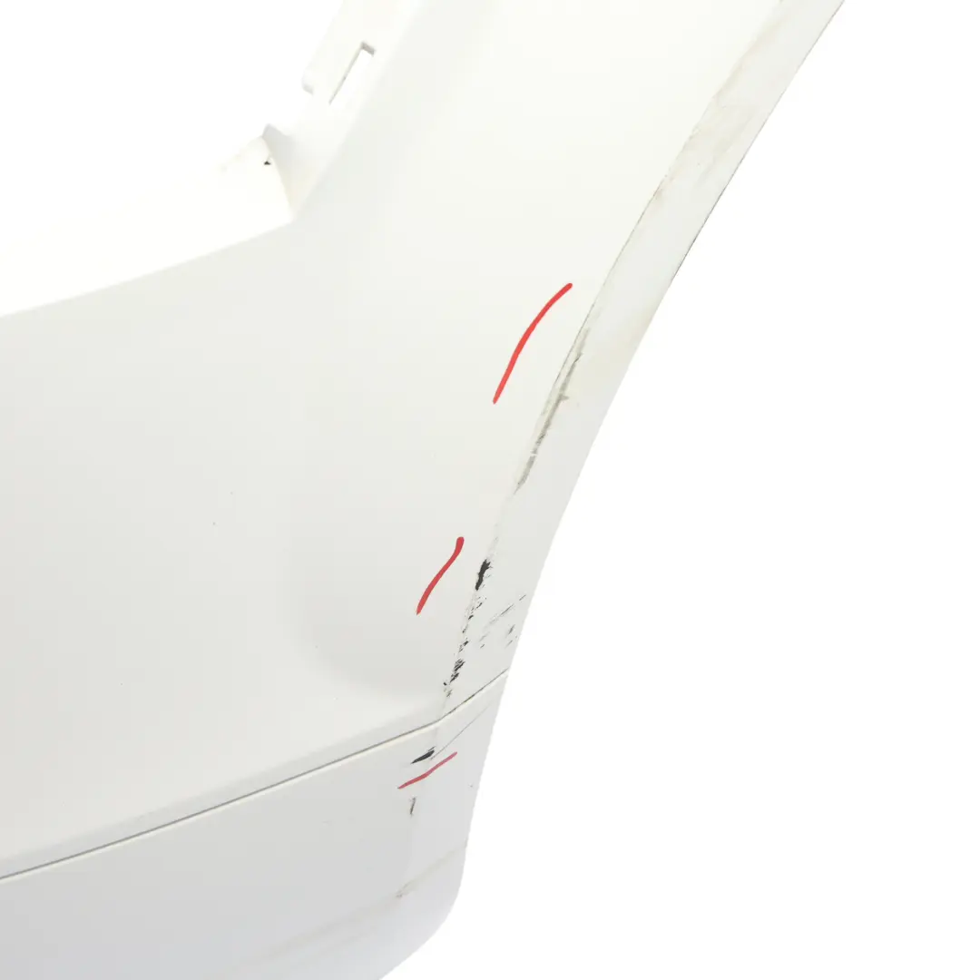 Bumper Trim Panel Covering Ibis White - Y9C to Audi TT TTS 8J Rear with Part number 8J0807303D Audi TT TTS 8J Rear Bumper Trim Panel Covering Ibis White - Y9C - SKU 8J0807303D-IWH - Part number 8J0807303D