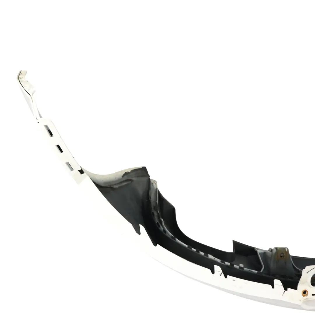 Bumper Trim Panel Covering Ibis White - Y9C to Audi TT TTS 8J Rear with Part number 8J0807303D Audi TT TTS 8J Rear Bumper Trim Panel Covering Ibis White - Y9C - SKU 8J0807303D-IWH - Part number 8J0807303D