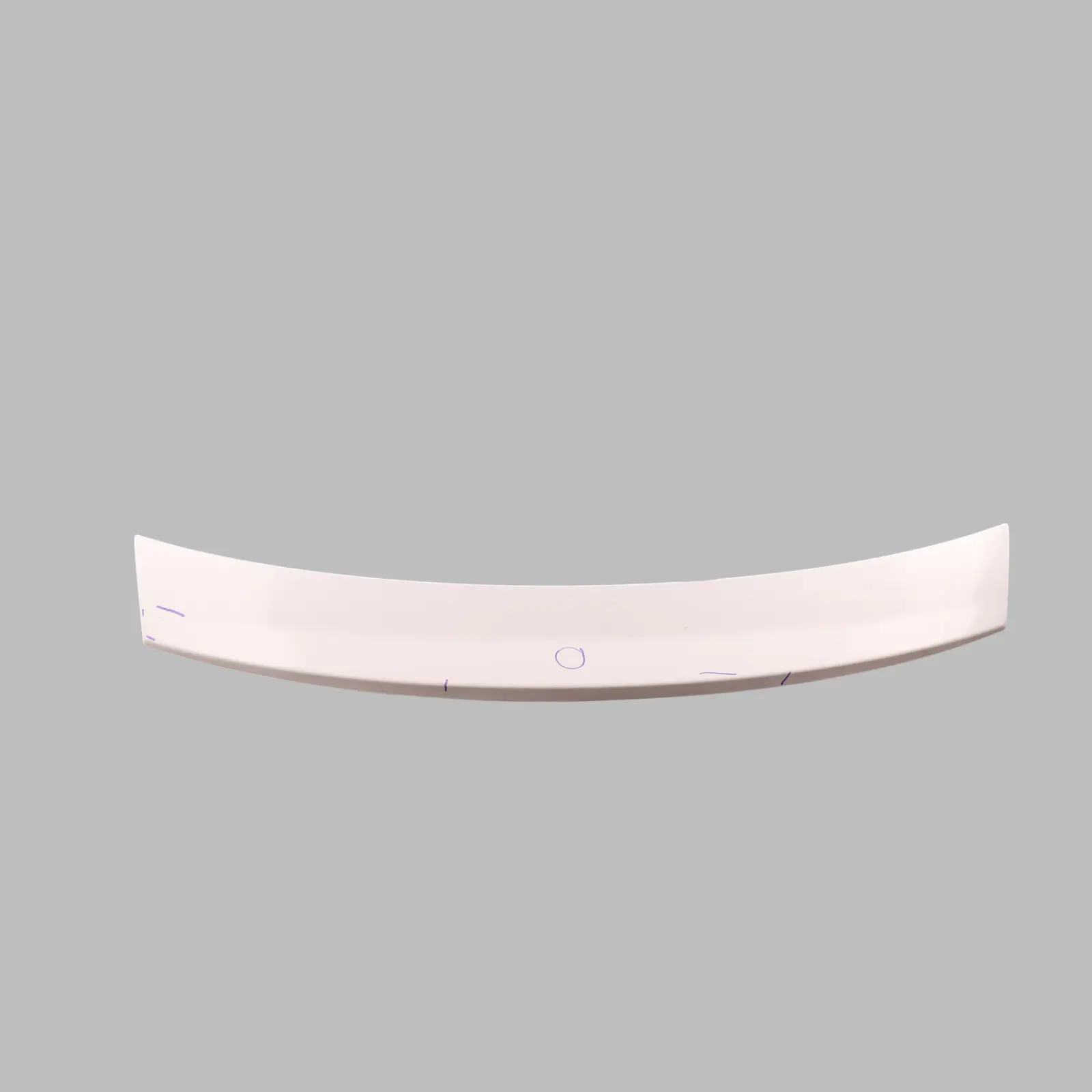 Audi TT 8J Rear Spoiler Tailgate Trunk Electric Trim Panel Ibis White - Y9C