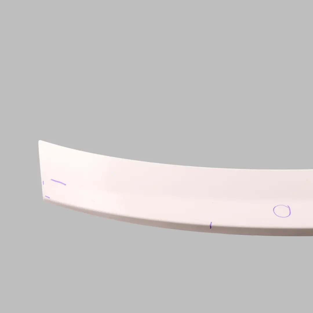 Audi TT 8J Rear Spoiler Tailgate Trunk Electric Trim Panel Ibis White - Y9C - SKU 8J0827948D-IWH - Part number 8J0827948D