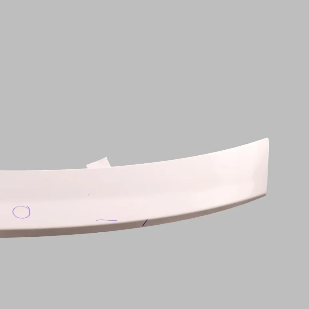 Audi TT 8J Rear Spoiler Tailgate Trunk Electric Trim Panel Ibis White - Y9C - SKU 8J0827948D-IWH - Part number 8J0827948D